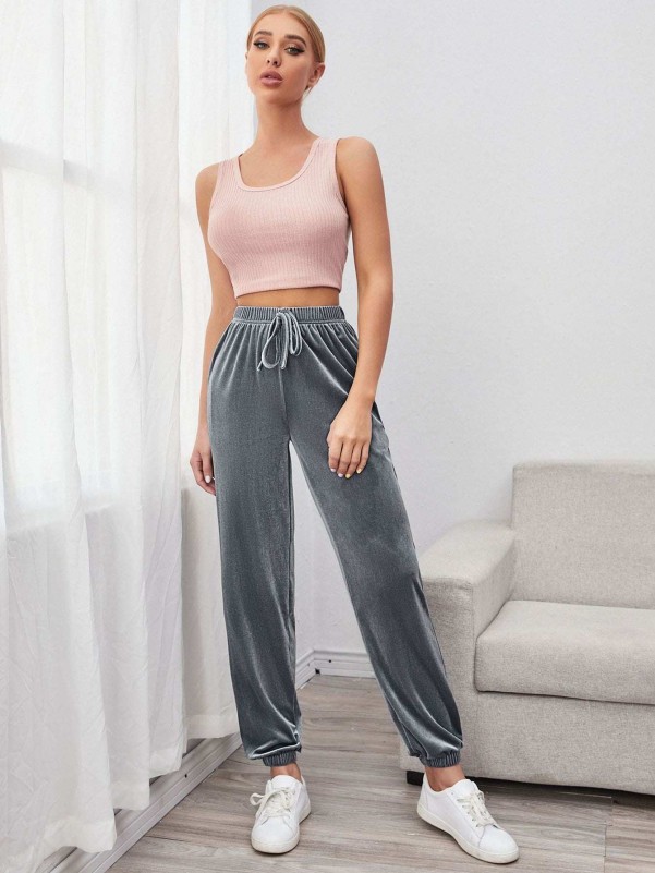 Velvet best sale lounge pants