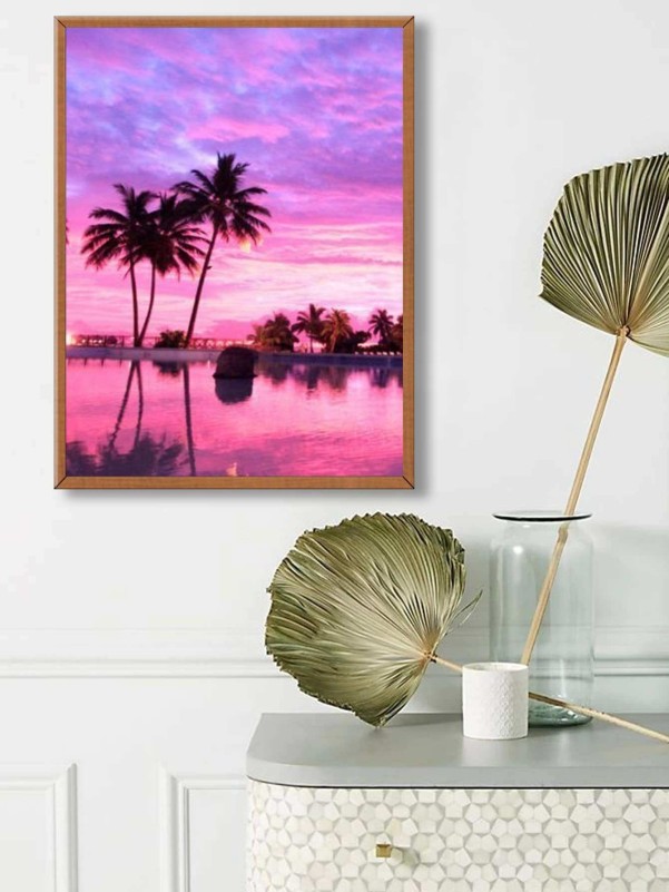 Landscape Print DIY Diamond Painting Without Frame