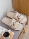 Men Cartoon Graphic Wide Fit Slippers