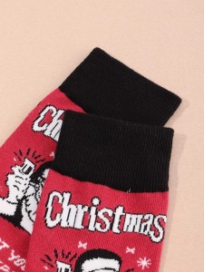 Men Christmas Pattern Socks