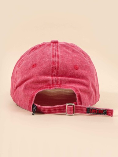 Men Letter Embroidery Baseball Cap