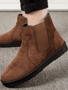 Men Simple Chelsea Boots