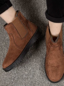 Men Simple Chelsea Boots