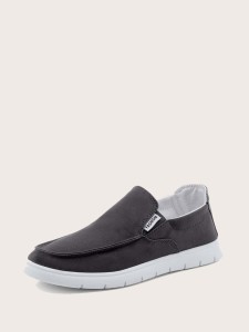 Men Slip On Canvas Loafers