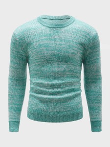 Men Space Dye Sweater