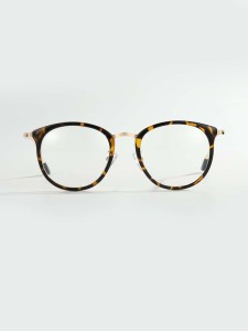 Men Tortoiseshell Frame Glasses