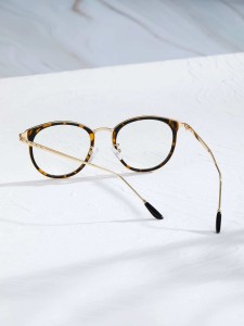 Men Tortoiseshell Frame Glasses