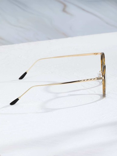 Men Tortoiseshell Frame Glasses