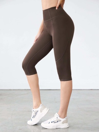 MOTF PREMIUM SPANDEX TOPSTITCHING YOGA LEGGINGS