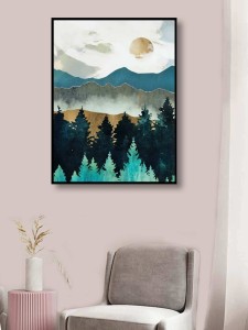 Mountain Print Diamond Painting Without Frame