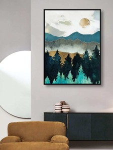 Mountain Print Diamond Painting Without Frame