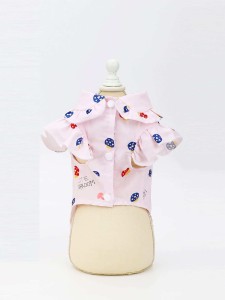 Mushroom Print Pet Shirt