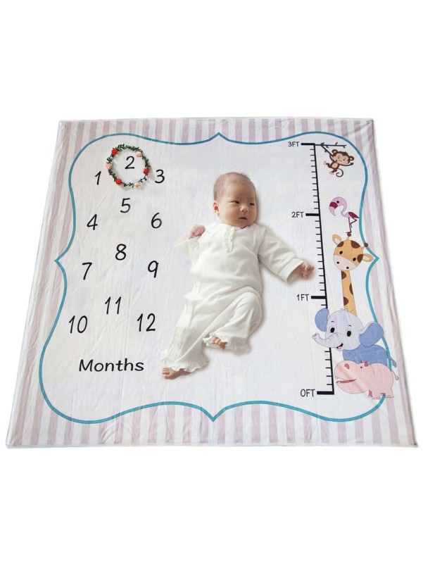 Newborn Unisex Background Blanket