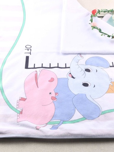 Newborn Unisex Background Blanket