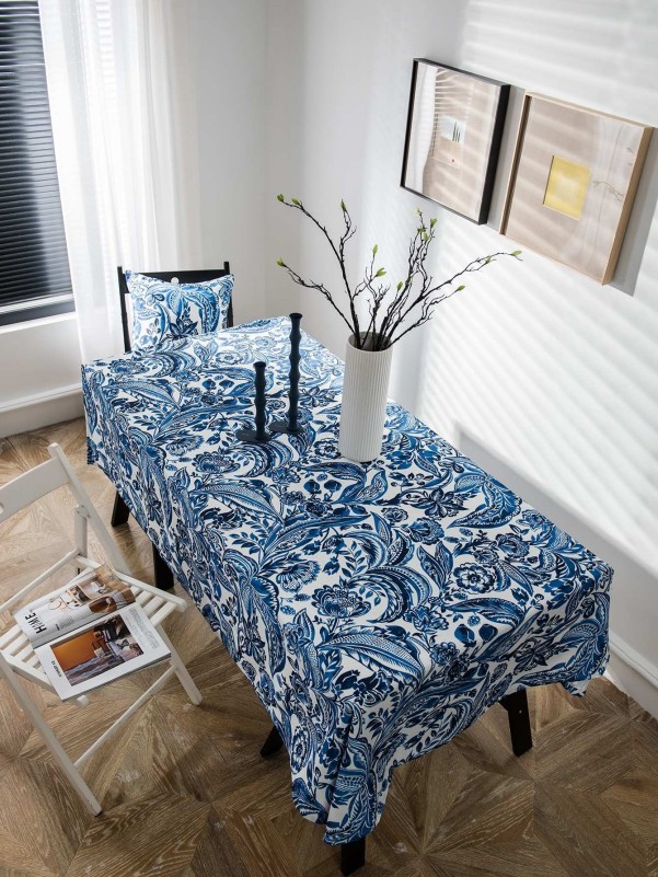 Paisley Print Tablecloth