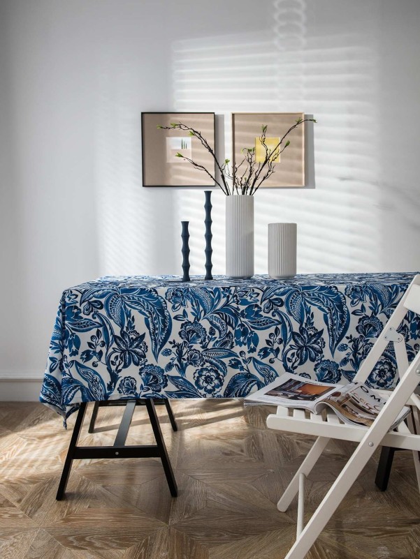 Paisley Print Tablecloth