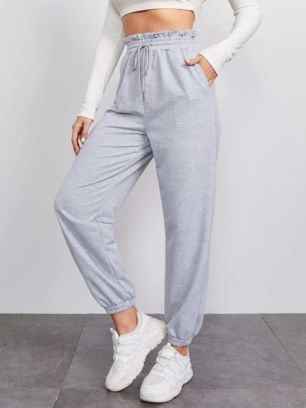 Paperbag sweatpants sales