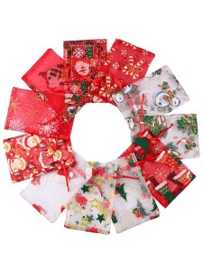 2pcs Random Christmas Pattern Candy Bag