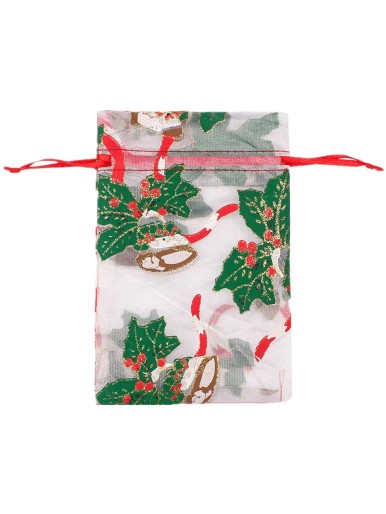 2pcs Random Christmas Pattern Candy Bag