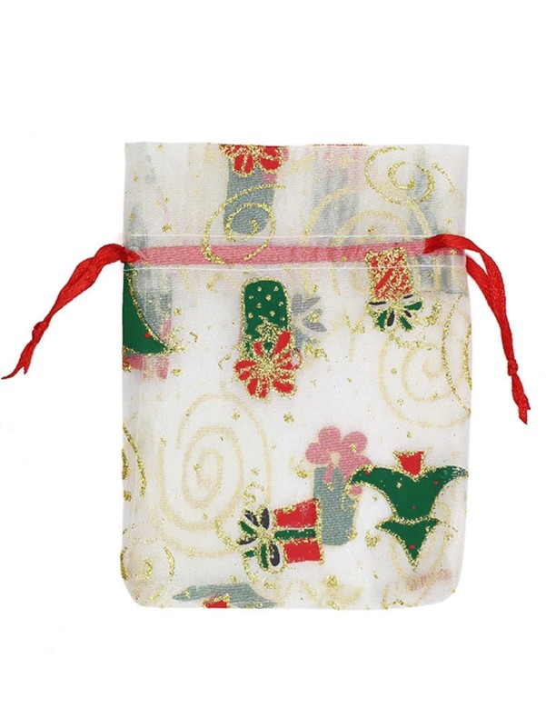 2pcs Random Christmas Pattern Candy Bag