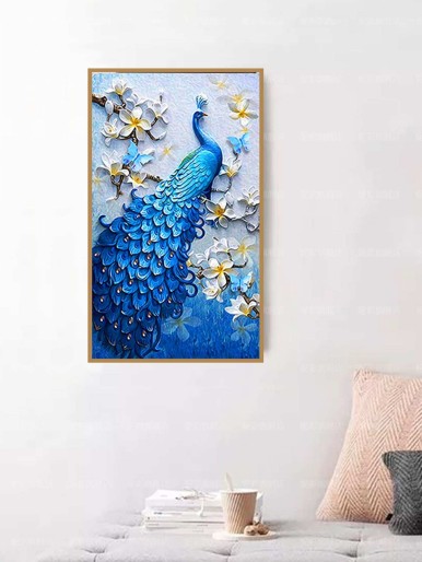 Peacock Pattern DIY Diamond Painting