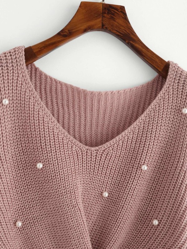 Pearl sale twist sweater