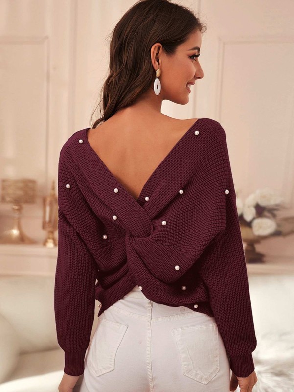 Pearl hotsell twist sweater