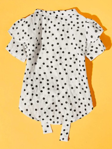 PETSIN 1pc Polka Dot Print Dog Top