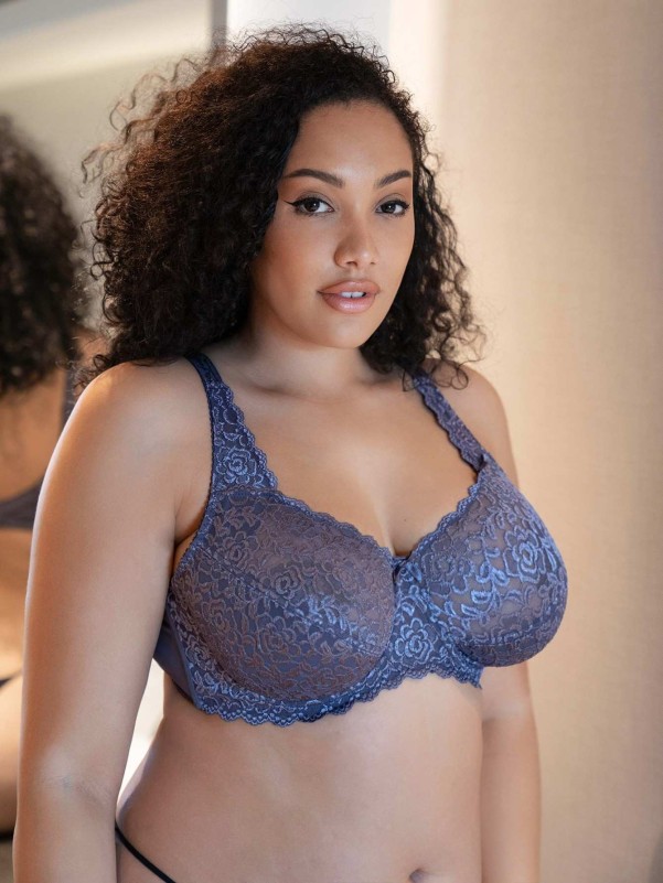 Murzansi Bras for Women 2pack Contrast Lace Underwire Bra (Size : 80B) :  Buy Online at Best Price in KSA - Souq is now : Fashion