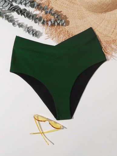 Plus High Waisted Bikini Panty