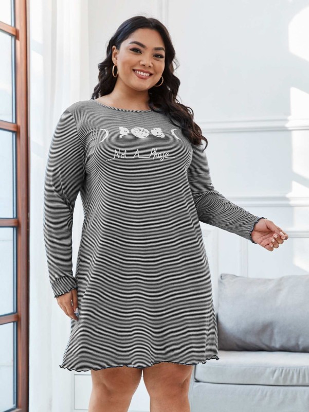 Long night shirts online plus size