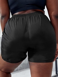 Plus Reflective Tape Sports Shorts