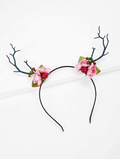 Flower Decorated Headband