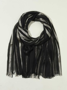 Raw Hem Scarf