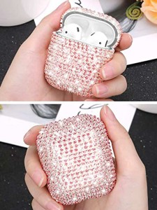 Rhinestone Decor Airpods Case