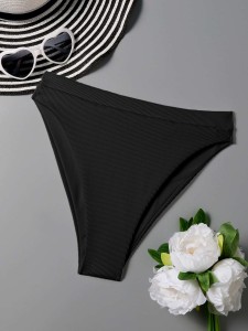 Rib High Waisted Bikini Panty