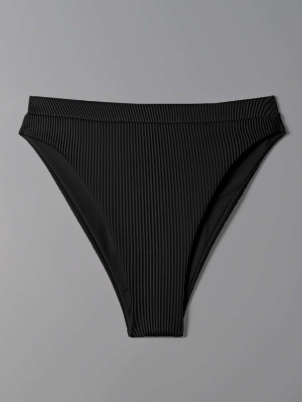 Rib High Waisted Bikini Panty