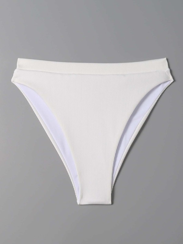 Rib High Waisted Bikini Panty