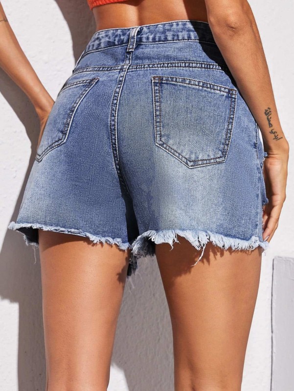 RDI Women's Raw Hem Denim Short  Below The Belt – Below The Belt