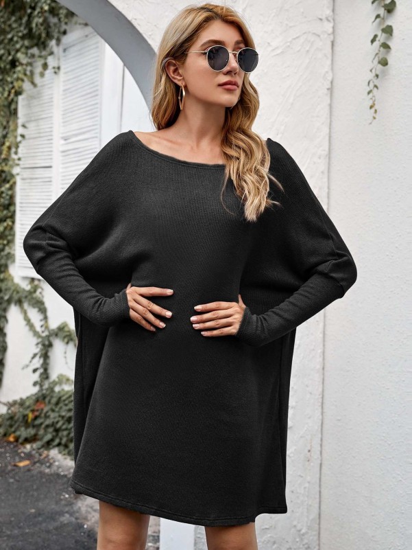 SHEIN Plus Solid Sheer Sleeve Dress  Sheer sleeve dress, Dresses with  sleeves, Dress