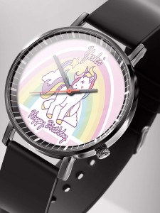 A watch with a horse drawing for children