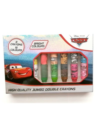 Jumbo double crayons- Cars