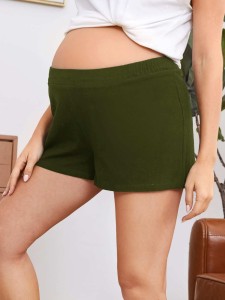 SHEIN Maternity Wide Leg Shorts