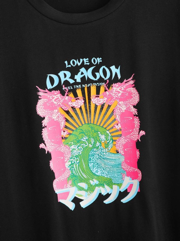 Chinese Dragon Graphic Tee