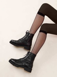 Lace-up Front Combat Boots