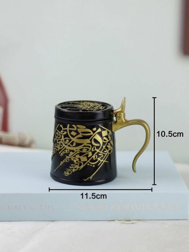Incense burner with a cup design one piece