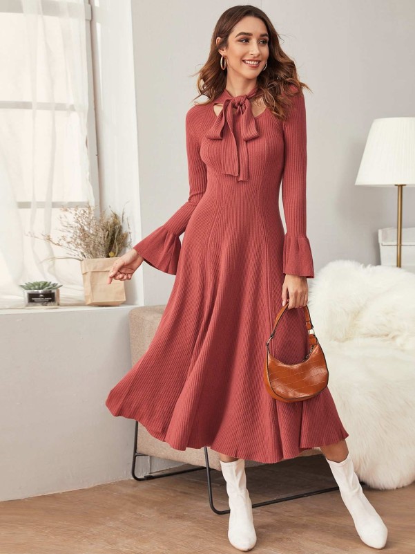 A line 2025 sweater dress