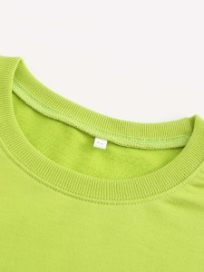 Slogan And Avocado Print Sweatshirt