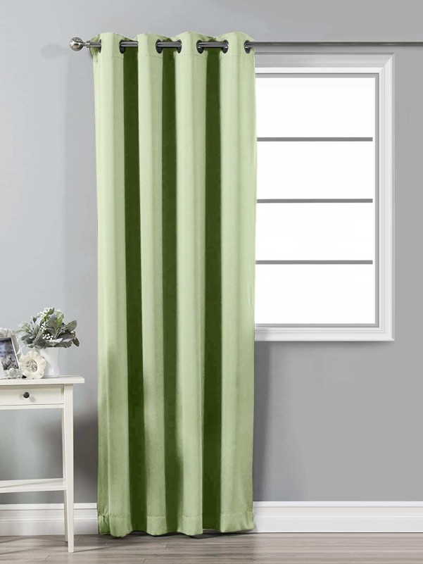 Solid Color Single Panel Curtain