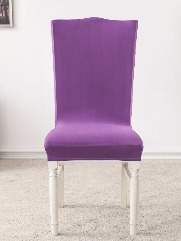 Solid Color Stretchy Chair Cover